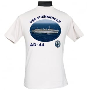 AD 44 USS Shenandoah 2-Sided Photo T-Shirt