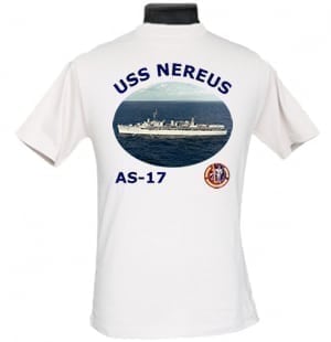 AS 17 USS Nereus 2-Sided Photo T Shirt