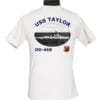 DD 468 USS Taylor 2-Sided Photo T Shirt