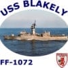 FF 1072 USS Blakely Photo Sweatshirt