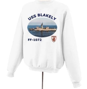 FF 1072 USS Blakely Photo Sweatshirt