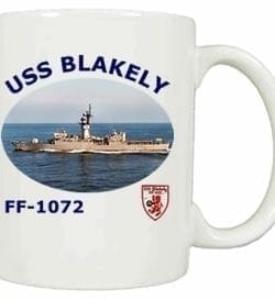 FF 1072 USS Blakely Coffee Mug