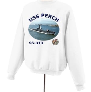 SS 313 USS Perch Photo Sweatshirt