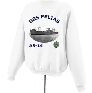 AS 14 USS Pelias Photo Sweatshirt