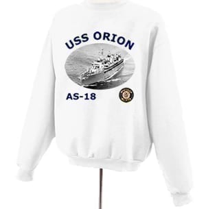 AS 18 USS Orion Photo Sweatshirt