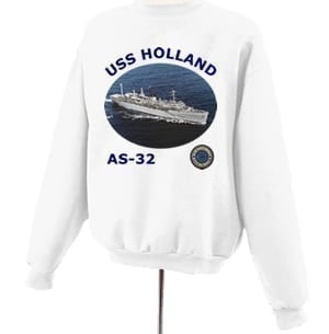 AS 32 USS Holland Photo Sweatshirt