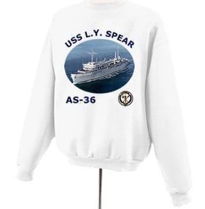 AS 36 USS L Y Spear Photo Sweatshirt