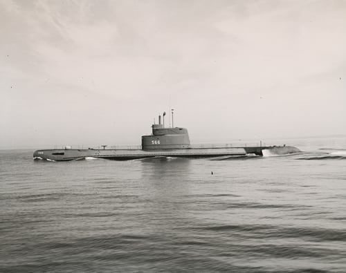 SS 566 USS Trout Photograph 1