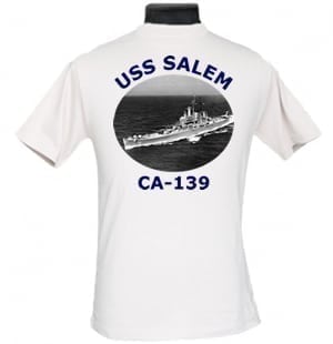 CA 139 USS Salem 2-Sided Photo T Shirt