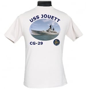 CG 29 USS Jouett 2-Sided Photo T Shirt