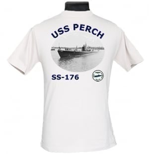 SS 176 USS Perch 2-Sided Photo T-Shirt