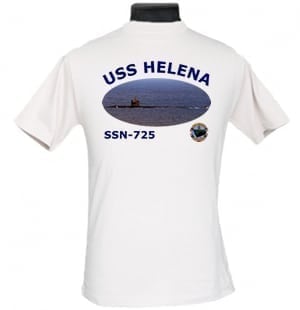 SSN 725 USS Helena Navy Dad Photo T-Shirt