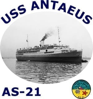 AS 21 USS Antaeus 2-Sided Photo T Shirt