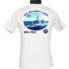 DD 763 USS William C. Lawe 2-Sided Photo T Shirt