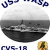 CV 18 USS Wasp Photo Sweatshirt