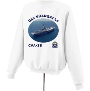 CV 38 USS Shangri La Photo Sweatshirt
