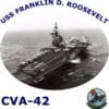 CV 42 USS Franklin D Roosevelt Photo Sweatshirt