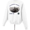 CV 42 USS Franklin D Roosevelt Photo Sweatshirt