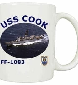FF 1083 USS Cook Coffee Mug