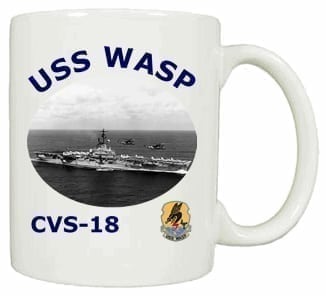 CVS 18 USS Wasp Coffee Mug