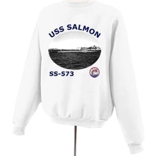 SS 573 USS Salmon Photo Sweatshirt