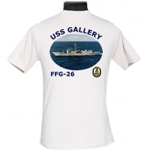 FFG 26 USS Gallery 2-Sided Photo T Shirt