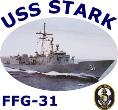 FFG 31 USS Stark 2-Sided Photo T Shirt