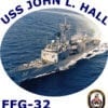 FFG 32 USS John L. Hall 2-Sided Photo T Shirt