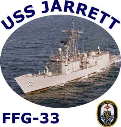 FFG 33 USS Jarrett 2-Sided Photo T Shirt