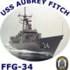 FFG 34 USS Aubrey Fitch 2-Sided Photo T Shirt