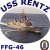 FFG 46 USS Rentz 2-Sided Photo T Shirt