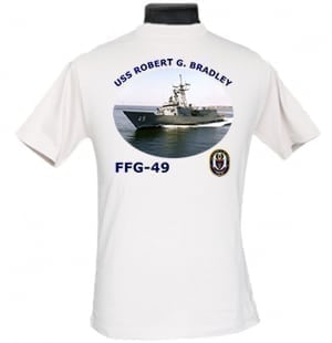 FFG 49 USS Robert G. Bradley  2-Sided Photo T Shirt
