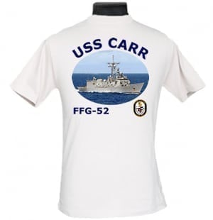 FFG 152 USS Carr 2-Sided Photo T Shirt