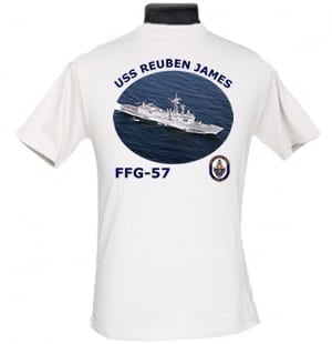 FFG 57 USS Reuben James 2-Sided Photo T Shirt