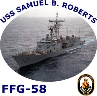FFG 58 USS Samuel B. Roberts 2-Sided Photo T Shirt