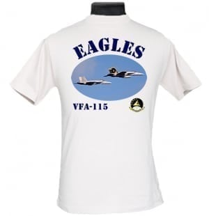 VFA 115 Eagles 2-Sided Hornet Photo T Shirt
