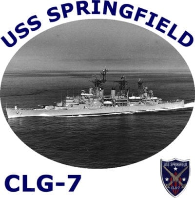 CLG 7 USS Springfield 2-Sided Photo T Shirt