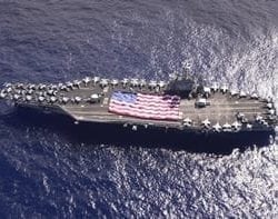 CVN 68 USS Nimitz Framed Picture 2