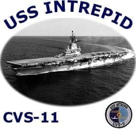 CV 11 USS Intrepid 2-Sided Photo T Shirt