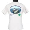 CV 64 USS Constellation 2-Sided Photo T Shirt