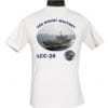 LCC 20 USS Mount Whitney 2-Sided Photo T Shirt