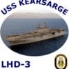 LHD 3 USS Kearsarge 2-Sided Photo T Shirt