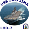 LHD 7 USS Iwo Jima 2-Sided Photo T Shirt