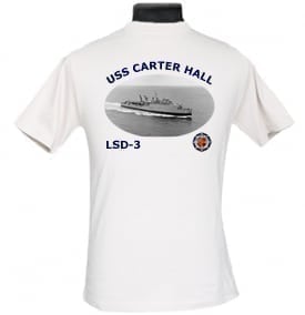 LSD 3 USS Carter Hall 2-Sided Photo T-Shirts