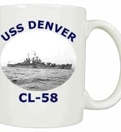 CL 58 USS Denver Coffee Mug
