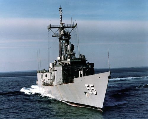 FFG 55 USS Elrod Framed Picture 3