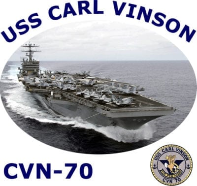 CVN 70 USS Carl Vinson Photo Coffee Mug