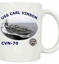 CVN 70 USS Carl Vinson Coffee Mug