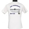 SS 418 USS Thornback 2-Sided Photo T-Shirt