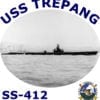 SS 412 USS Trepang 2-Sided Photo T-Shirt